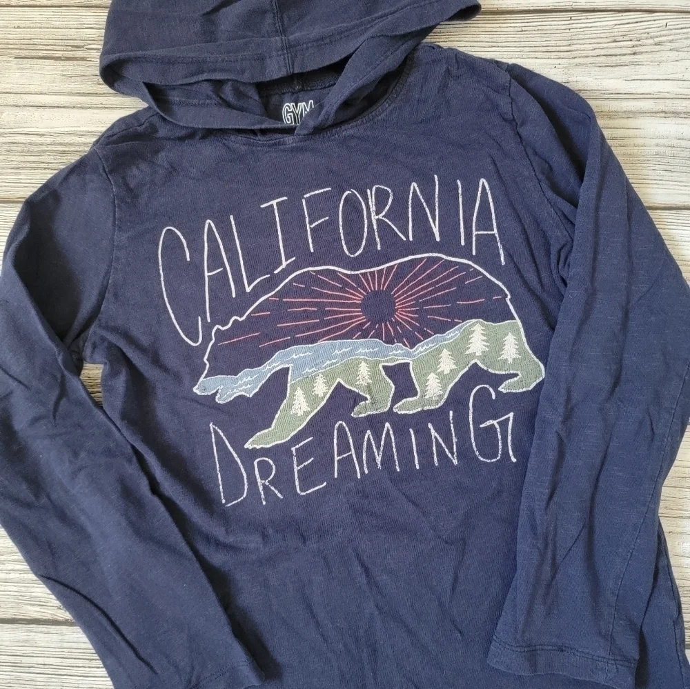 Gymboree Long-Sleeve Hooded Top Size 7-8